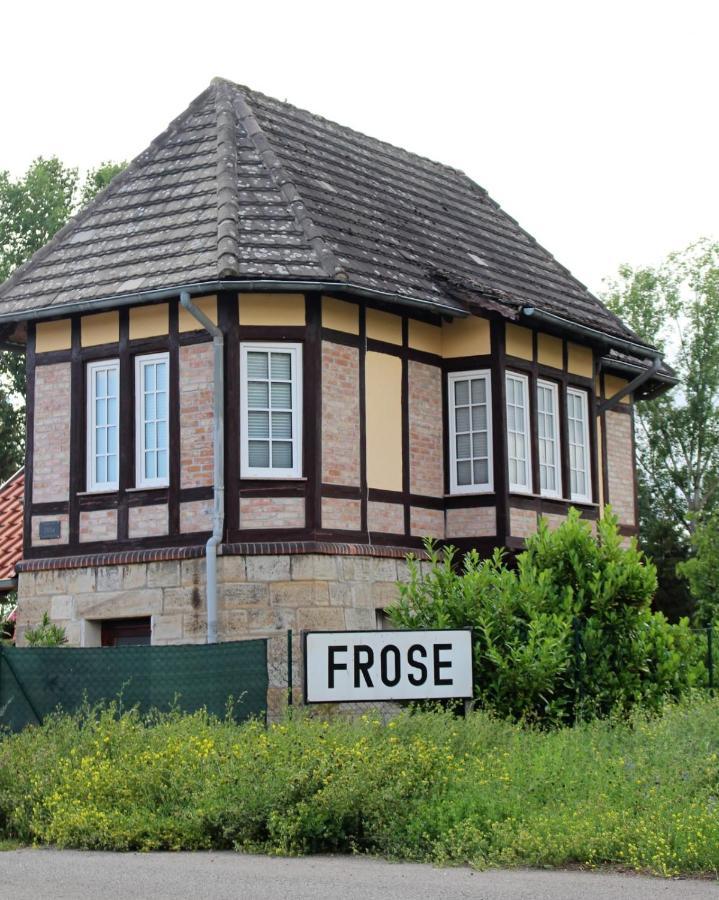 "Altes Stellwerk Frose" Am Froser See Exterior foto