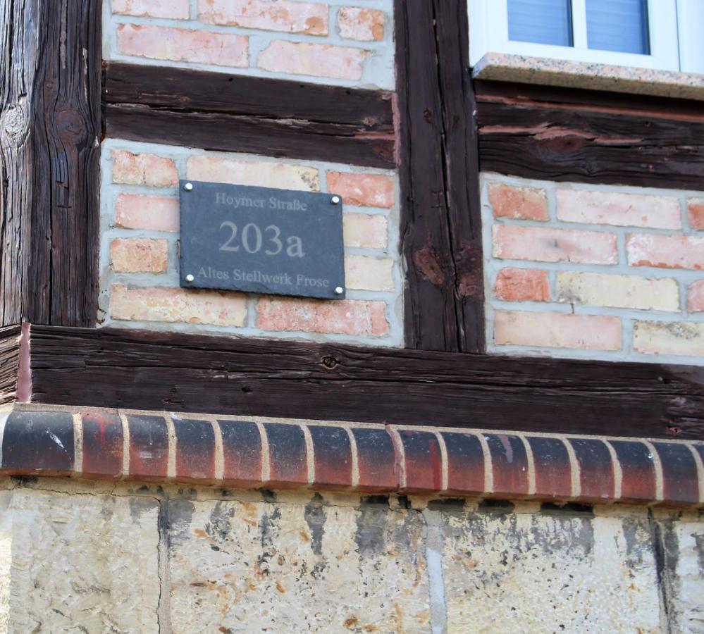 "Altes Stellwerk Frose" Am Froser See Exterior foto