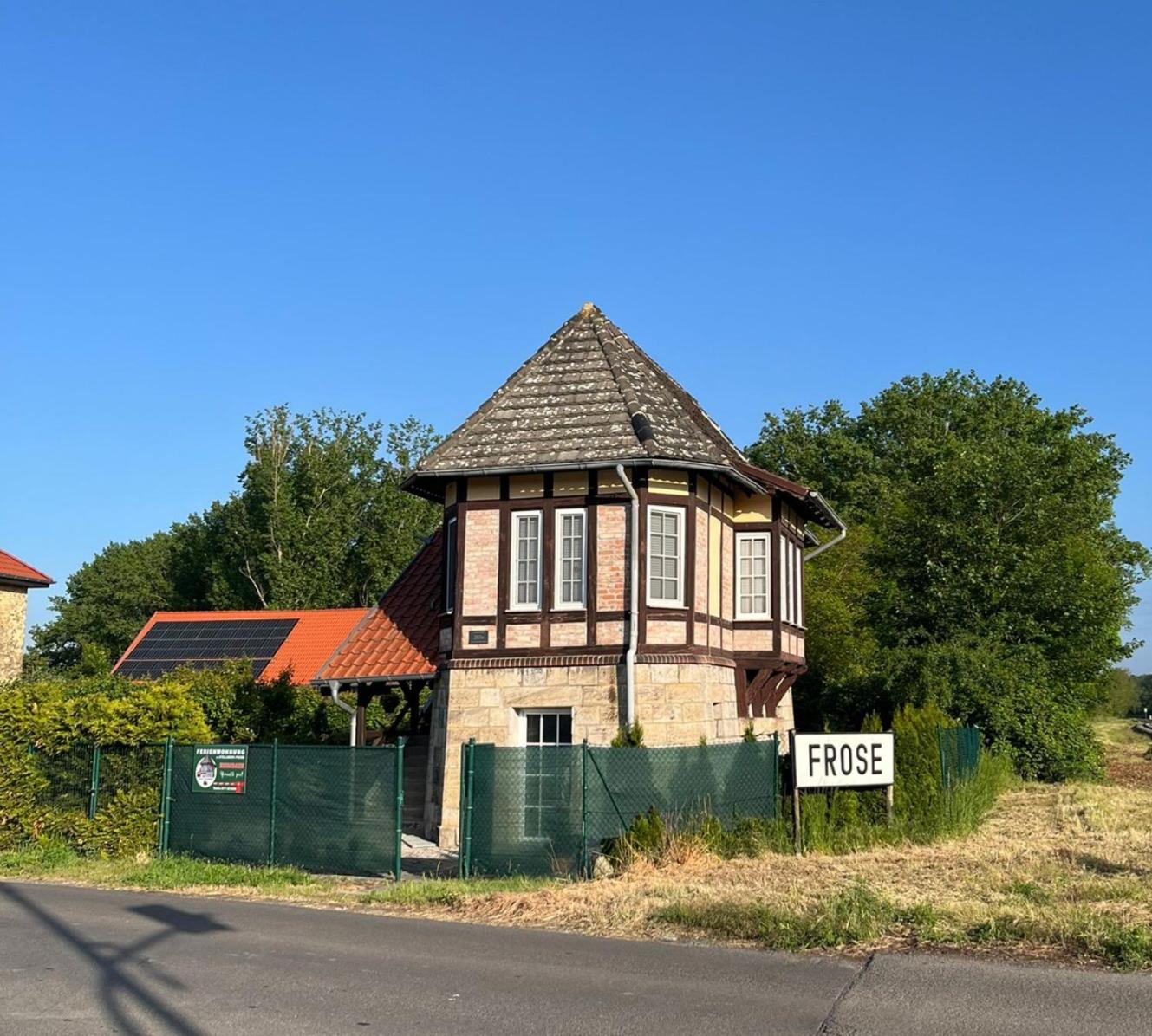 "Altes Stellwerk Frose" Am Froser See Exterior foto